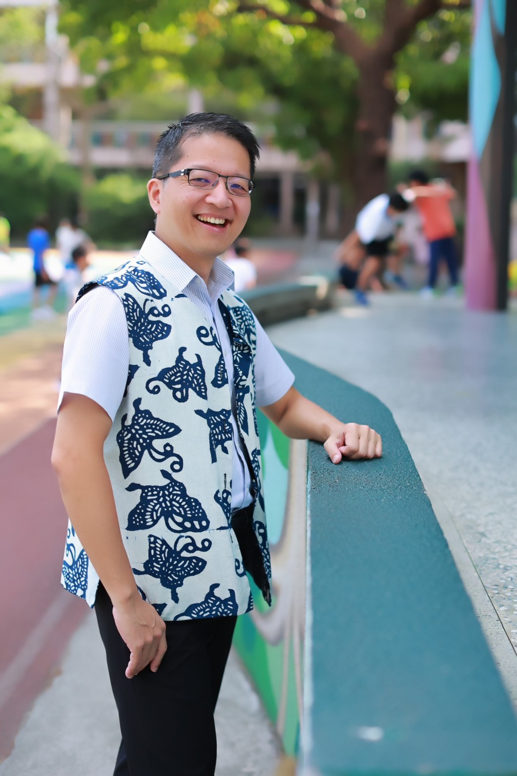 新北市崇德國小李顯鎮校長